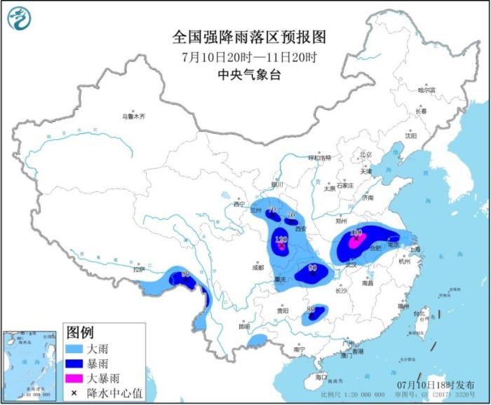 中央气象台6月15日18时继续发布高温黄色预警，局地可达40℃以上