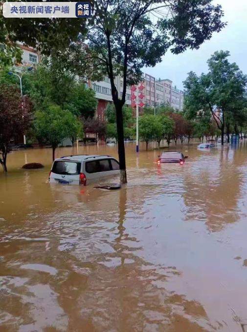 河南多地暴雨 10地市启动防汛四级应急响应