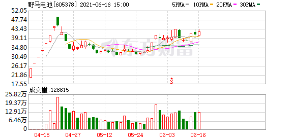 野马电池1月13日龙虎榜数据