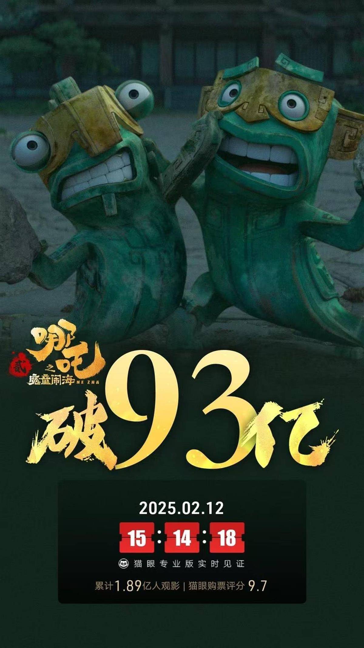 《哪吒2》票房超150亿元后，光线传媒控股股东及其一致行动人拟减持不超过1%，或“套现”超5亿元