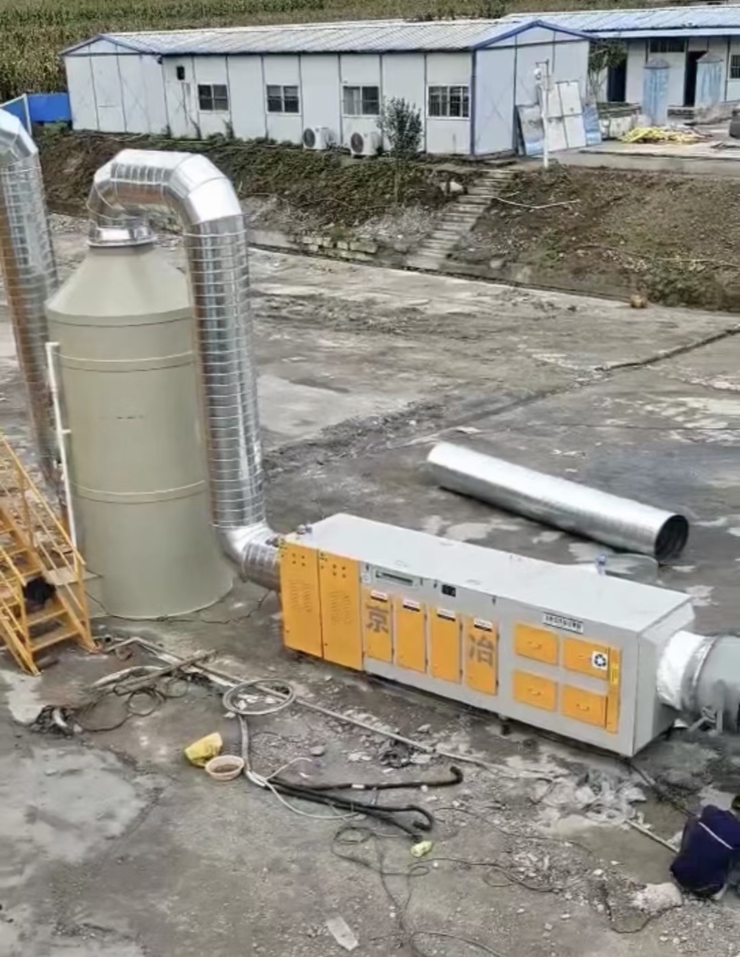 华设集团获得发明专利授权：“一种沥青搅拌站废气净化装置”