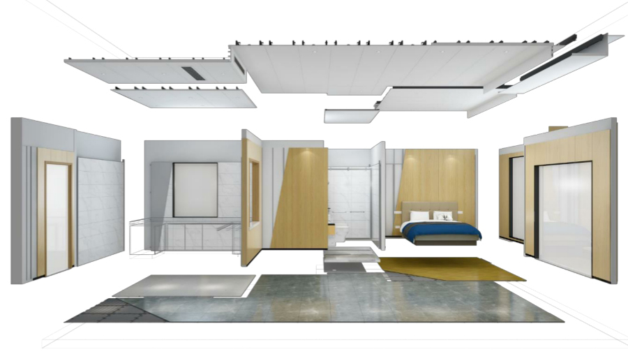 亚厦股份获得发明专利授权：“一种装配式墙板与吊顶组件及其安装方法”