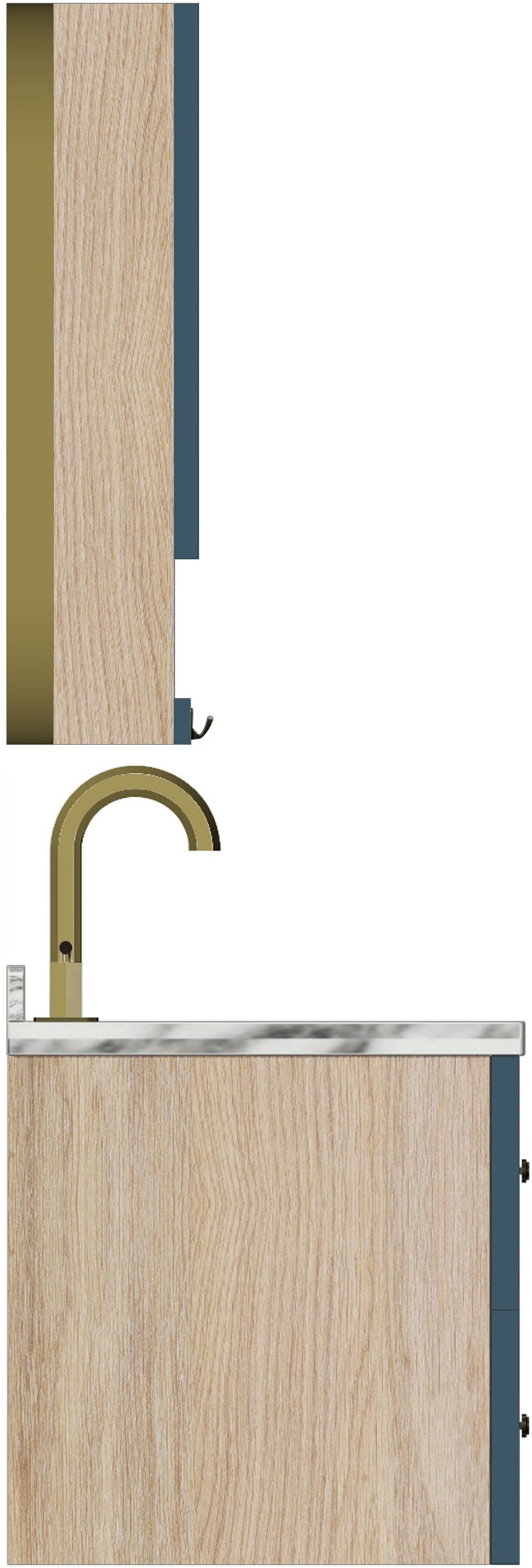 东鹏控股获得外观设计专利授权：“浴室柜套件（高奢-寻界系列1）”