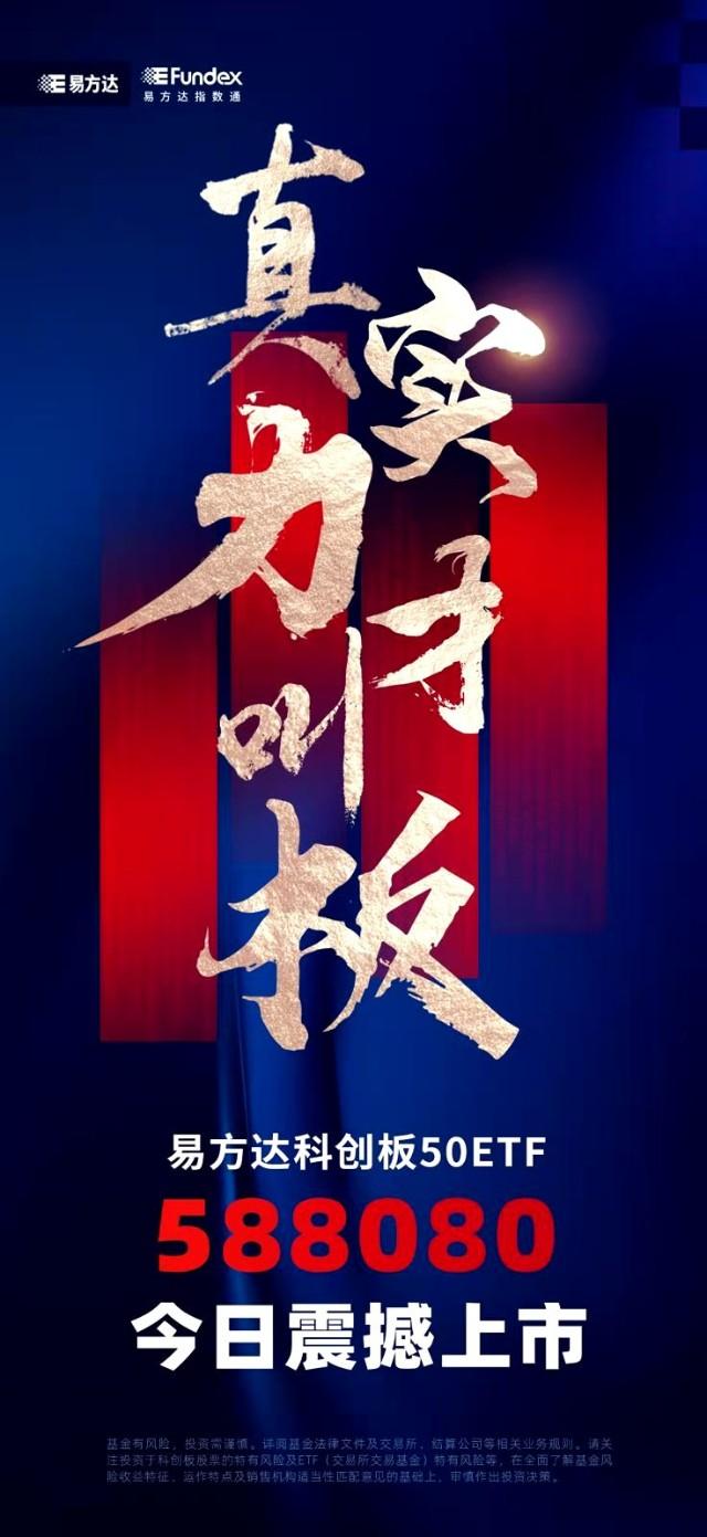 机构称成长板块有望“登台唱戏”,关注科创板50ETF(588080)、创业板ETF(159915)等产品表现