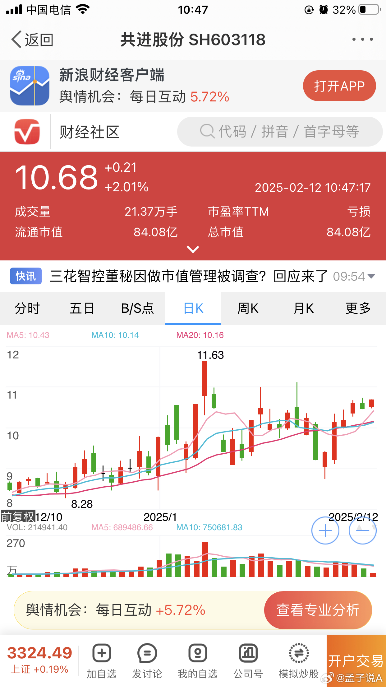 国光股份：预计在未来一段时间内原药价格明显波动的可能性较小