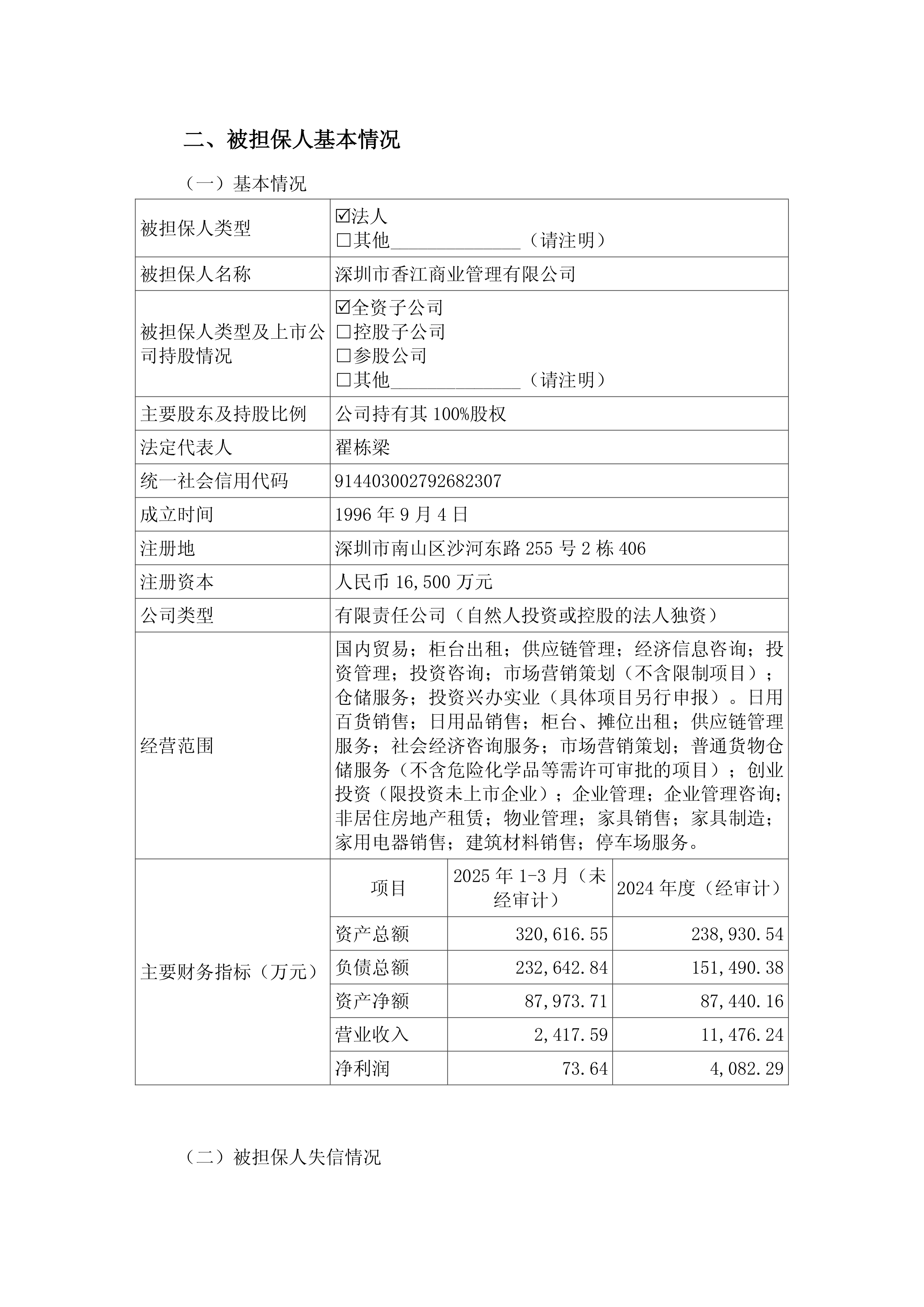 万科A：控股子公司为银行贷款事项提供担保