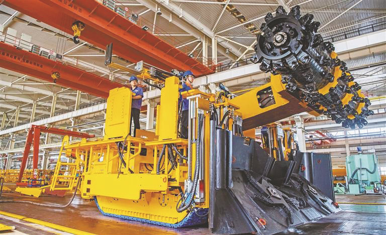 陕西出口首套煤矿综采成套装备