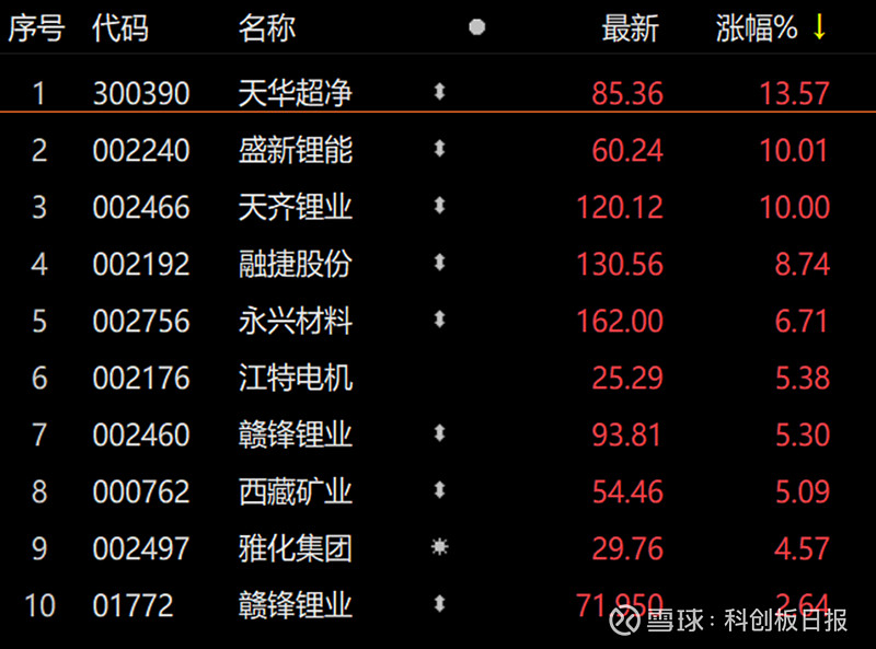 “锂王”天齐锂业上半年扭亏为盈