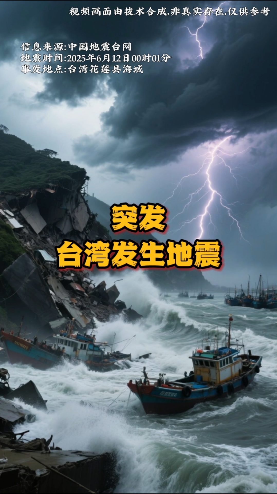 台湾海峡发生4.5级地震 福建沿海多地震感明显