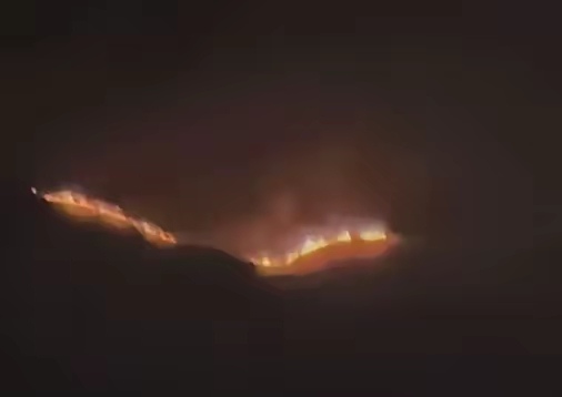 香港中环发生大火