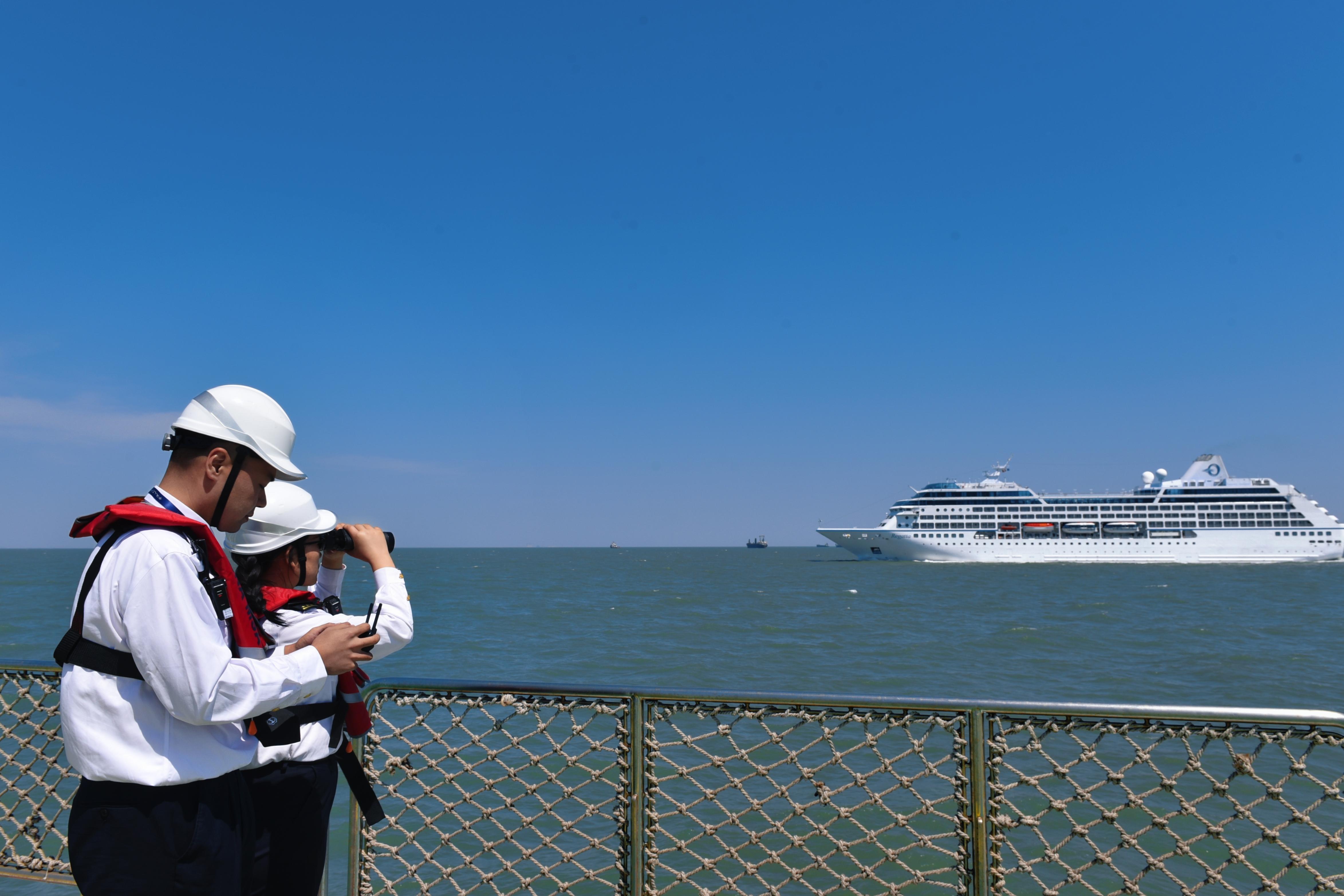 天津口岸今年出入境邮轮突破150艘次 人员超37万人次