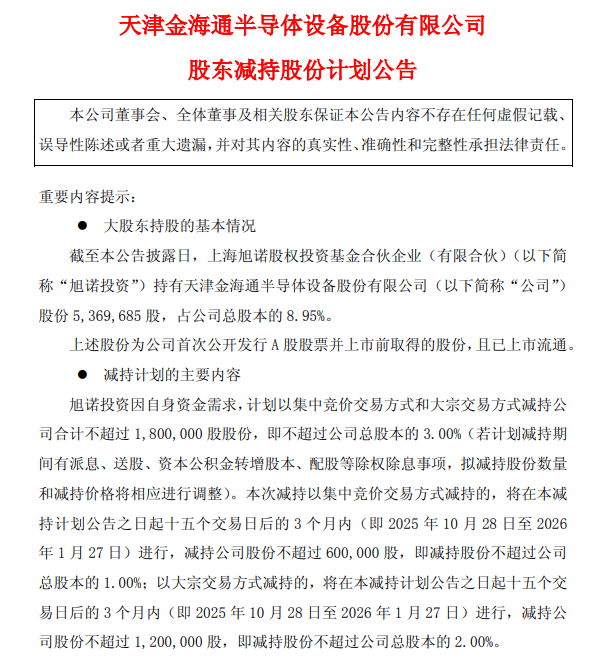 苏交科:股东拟减持合计不超1260万股公司股份