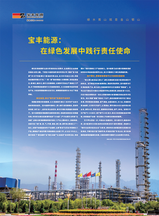 宝丰能源获得实用新型专利授权:“一种检修辅助工具”