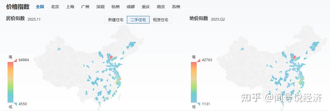 国家统计局：2025年12月份一二三线城市商品住宅销售价格环比下降