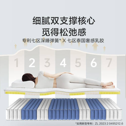 喜临门获得外观设计专利授权：“床垫（愈眠DMPK250182A）”